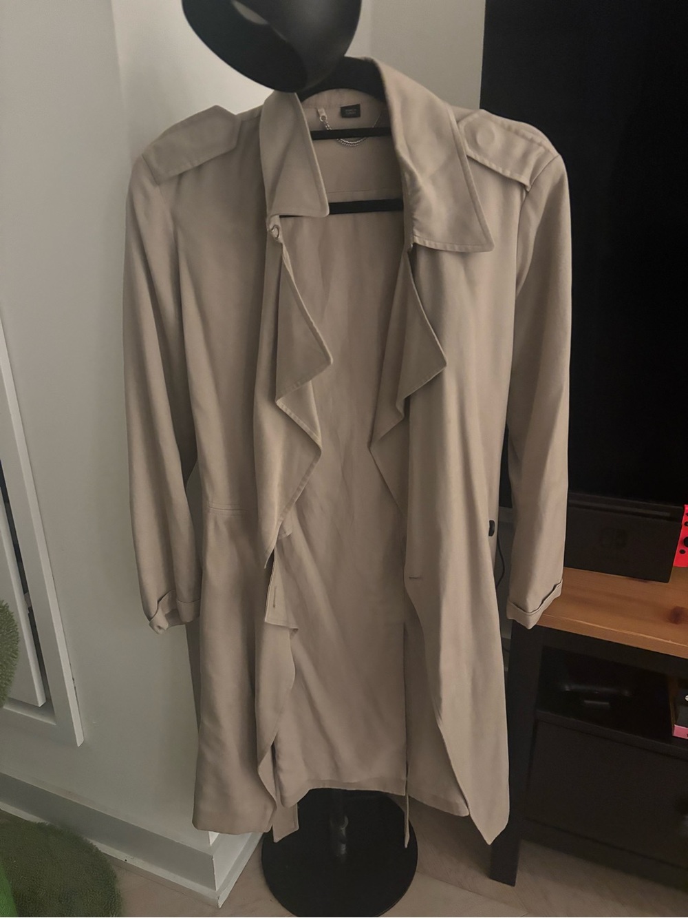 All saints Light Beige Trench Coat - Women
